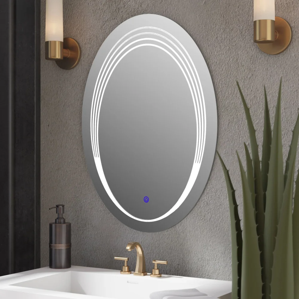 Oglinda Baie Cu LED Si Buton Touch L-1154 60x80 cm