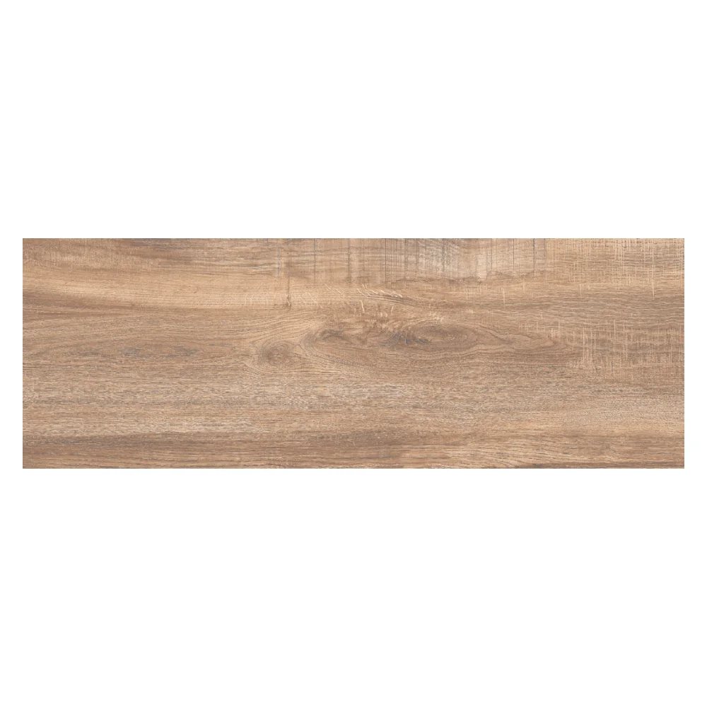 Gresie Tip Parchet Exterior / Interior Wooden Brown 20.5 x 60 cm Mata Portelanata Antiderapanta
