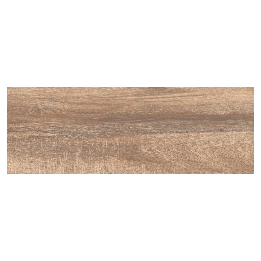 Gresie Tip Parchet Exterior / Interior Wooden Brown 20.5 x 60 cm Mata Portelanata Antiderapanta