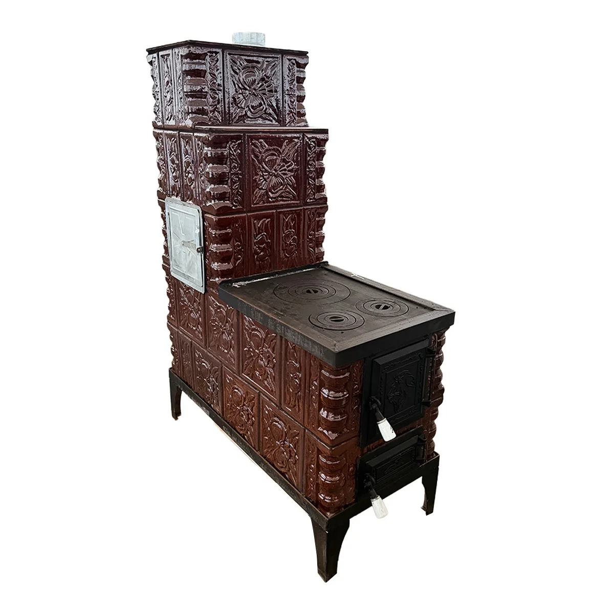 Soba Teracota Maro Tip Cizma 5 Randuri Evacuare Dreapta