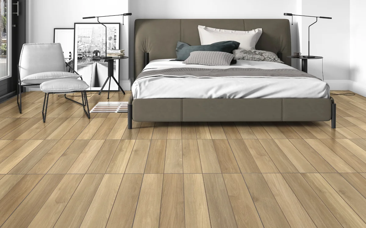 Gresie Tip Parchet Interior Angelina 60.5 x 60.5 Cm Mată