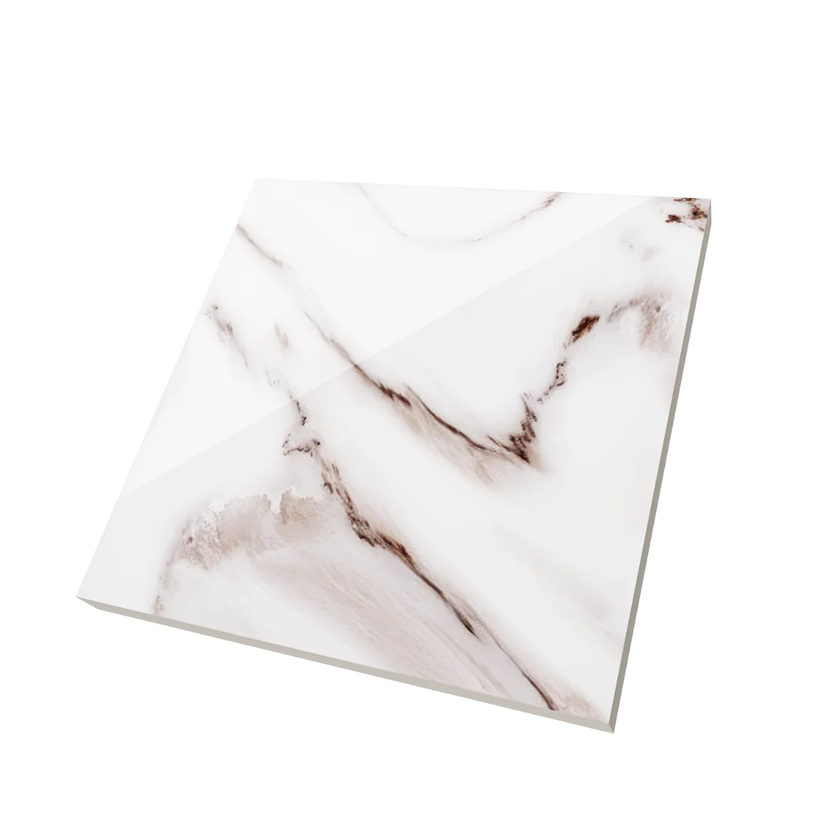 Gresie Interior Natalie Cafe 42 x 42 cm Lucioasa Tip Marmura