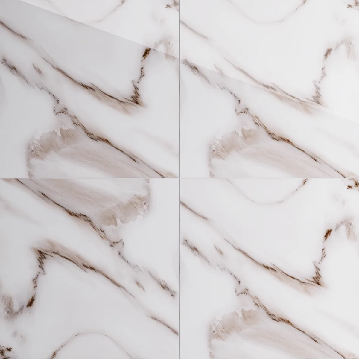 Gresie Interior Natalie Cafe 42 x 42 cm Lucioasa Tip Marmura