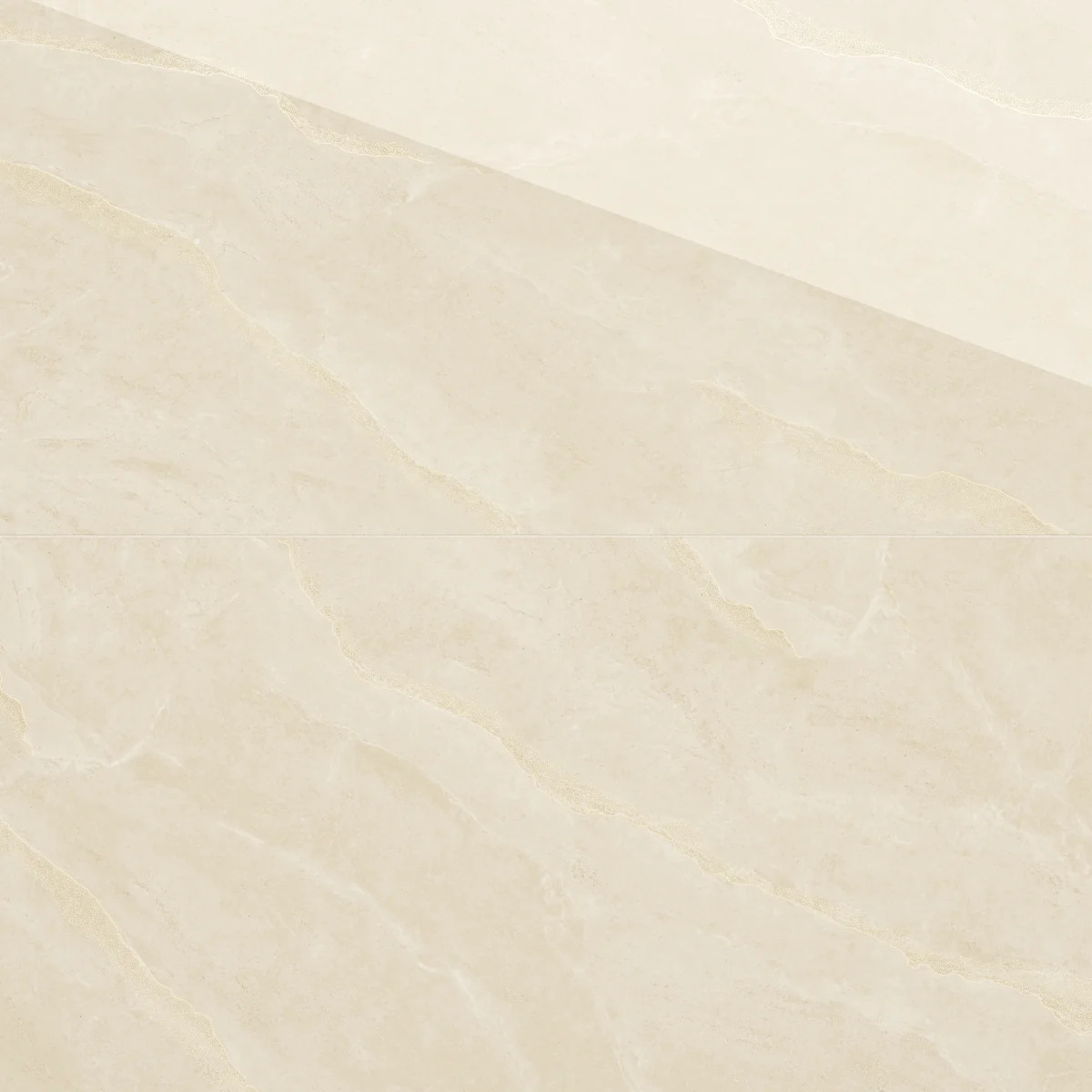 Gresie Rectificata Exterior / Interior Cream Gold Insert 60 x 120 cm Lucioasa Portelanata Tip Marmura