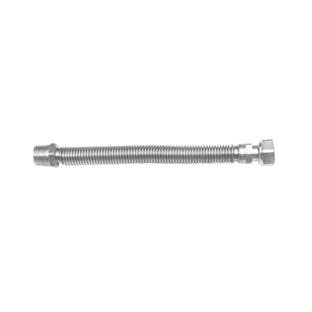 Racord Gaz Extensibil Inox Inoxidabil 1/2\" Filet Interior-Exterior 100-200 cm