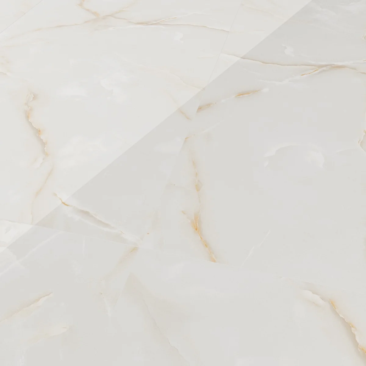 Gresie Exterior / Interior Portelanata Jura Beige Onyx 60 x 120 cm Lucioasa Rectificata Tip Marmura