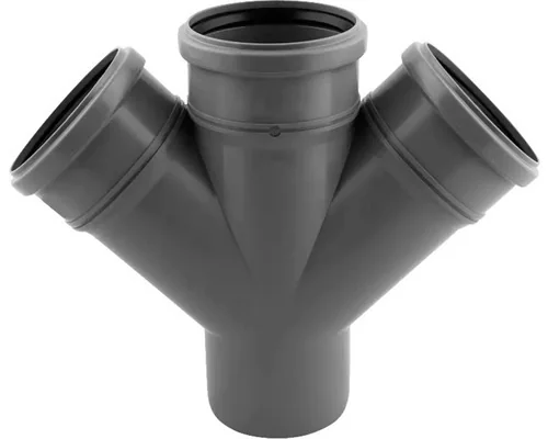 Ramificatie Dubla PP HTDA Diametru 110 x 110 x 110 mm 45 Grade