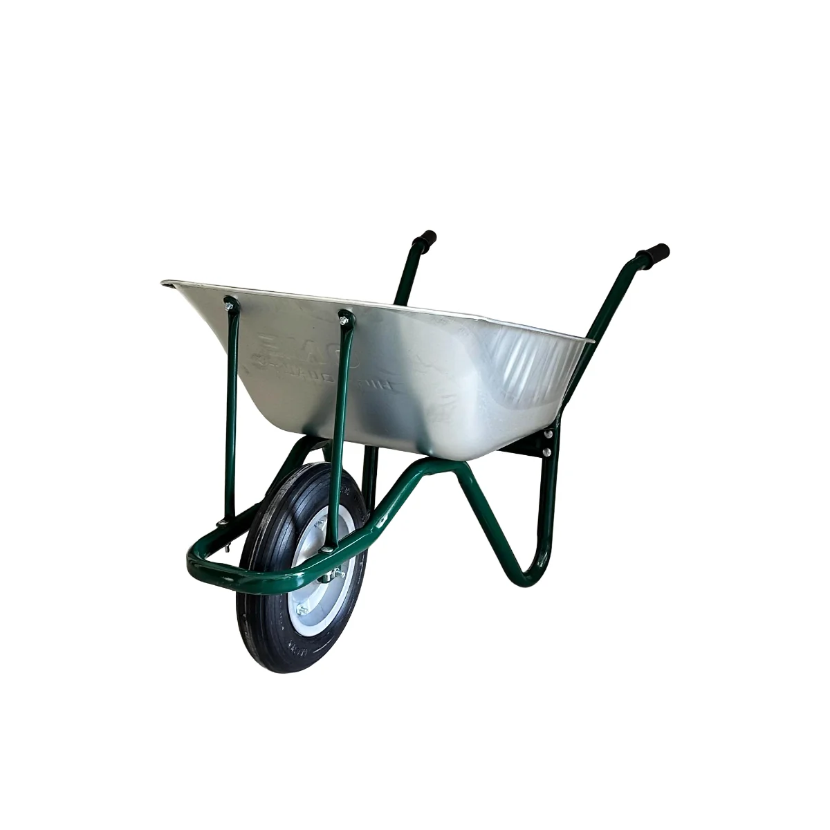 Roabă Construcții și Grădină Cu Roată Turnată One High Quality Verde 80 L