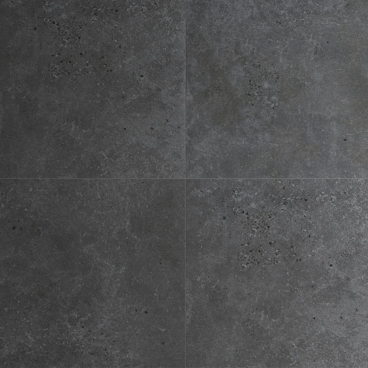 Gresie Exterior / Interior Antiderapanta Walk Anthracite 60 x 60 Cm Mata Portelanata Rectificata Aspect Ciment