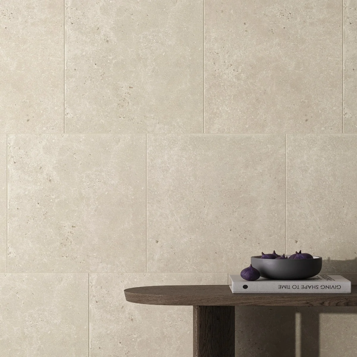 Gresie Exterior / Interior Antiderapanta Walk Sand 60 x 60 Cm Mata Portelanata Rectificata Aspect Ciment