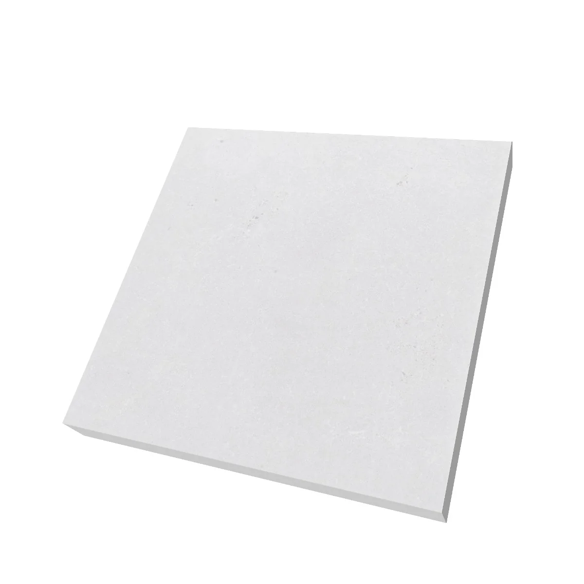 Gresie Exterior / Interior Antiderapanta Walk Bianco 60 x 60 cm Mata Portelanata Rectificata Aspect Ciment