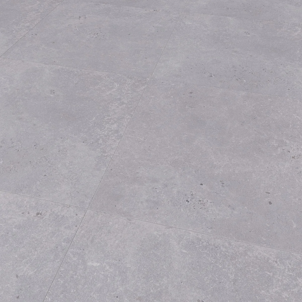 Gresie Exterior / Interior Antiderapanta Walk Grey 60 x 60 Cm Mata Portelanata Rectificata Aspect Ciment