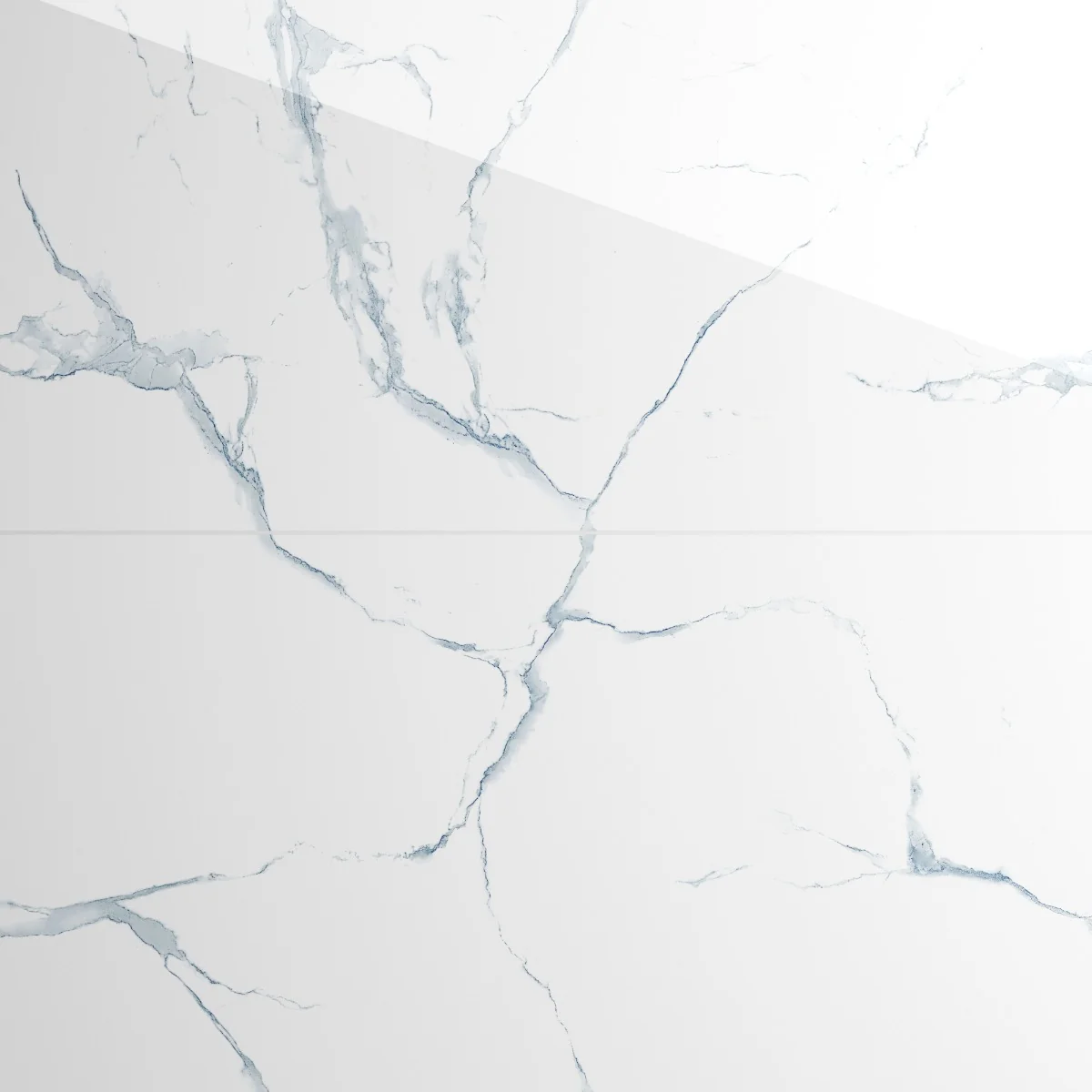 Gresie Portelanata Rectificata Classic Statuario Aqua 60X120 Lucioasa