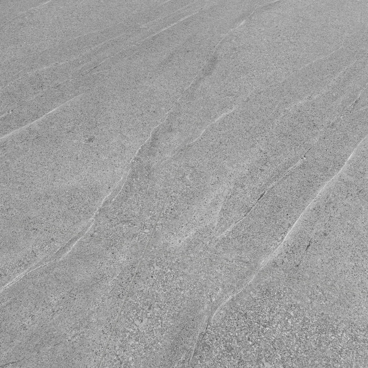 Gresie Exterior / Interior Portelanata Grainy Grey 60 x 120 Cm Mata Rectificata Tip Piatra Naturala