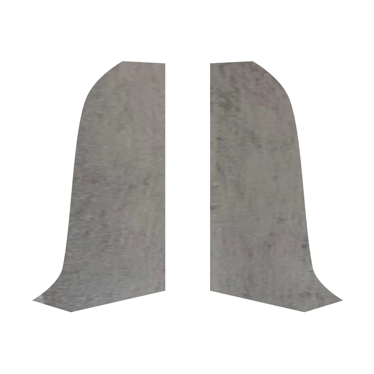 Terminatie Dreapta Plinta Korner LP60 Gri Inchis