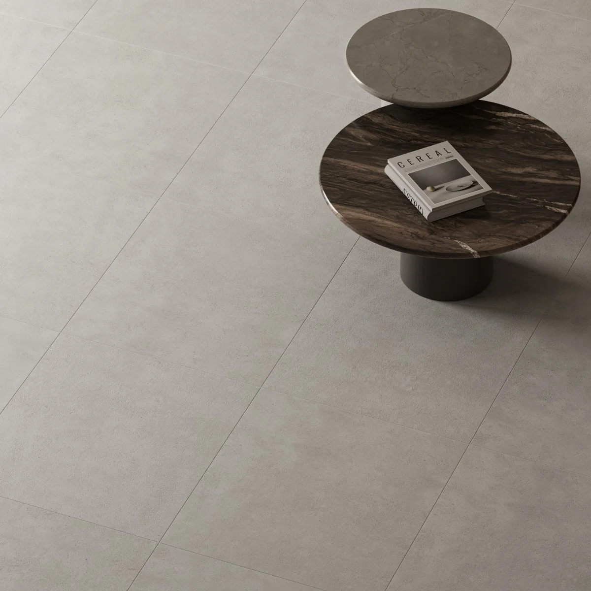 Gresie Portelanata Rectificata Titan Grey Antislip 60X60 Mata