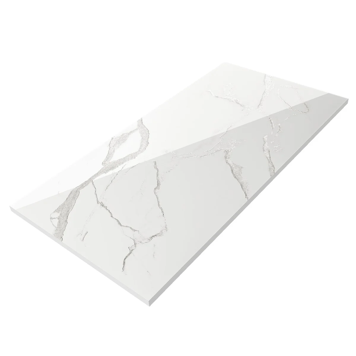 Gresie Cu Insertii Aurii Flip Satvario Gold Insert Carving 60X120 Lucioasa