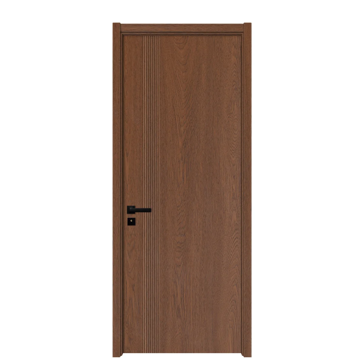 Usa Interior Din MDF KM 507 Reversibila Toc Inclus Stejar Inchis 80 x 200 cm