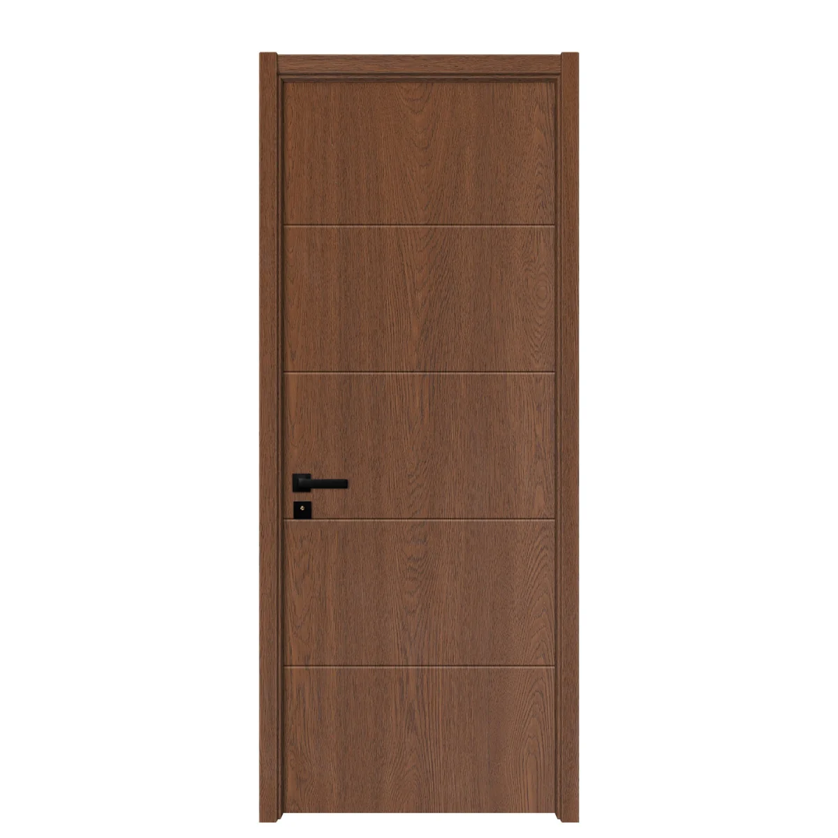 Usa Interior Din MDF KM 512 Reversibila Toc Inclus Stejar Inchis 60 x 200 cm