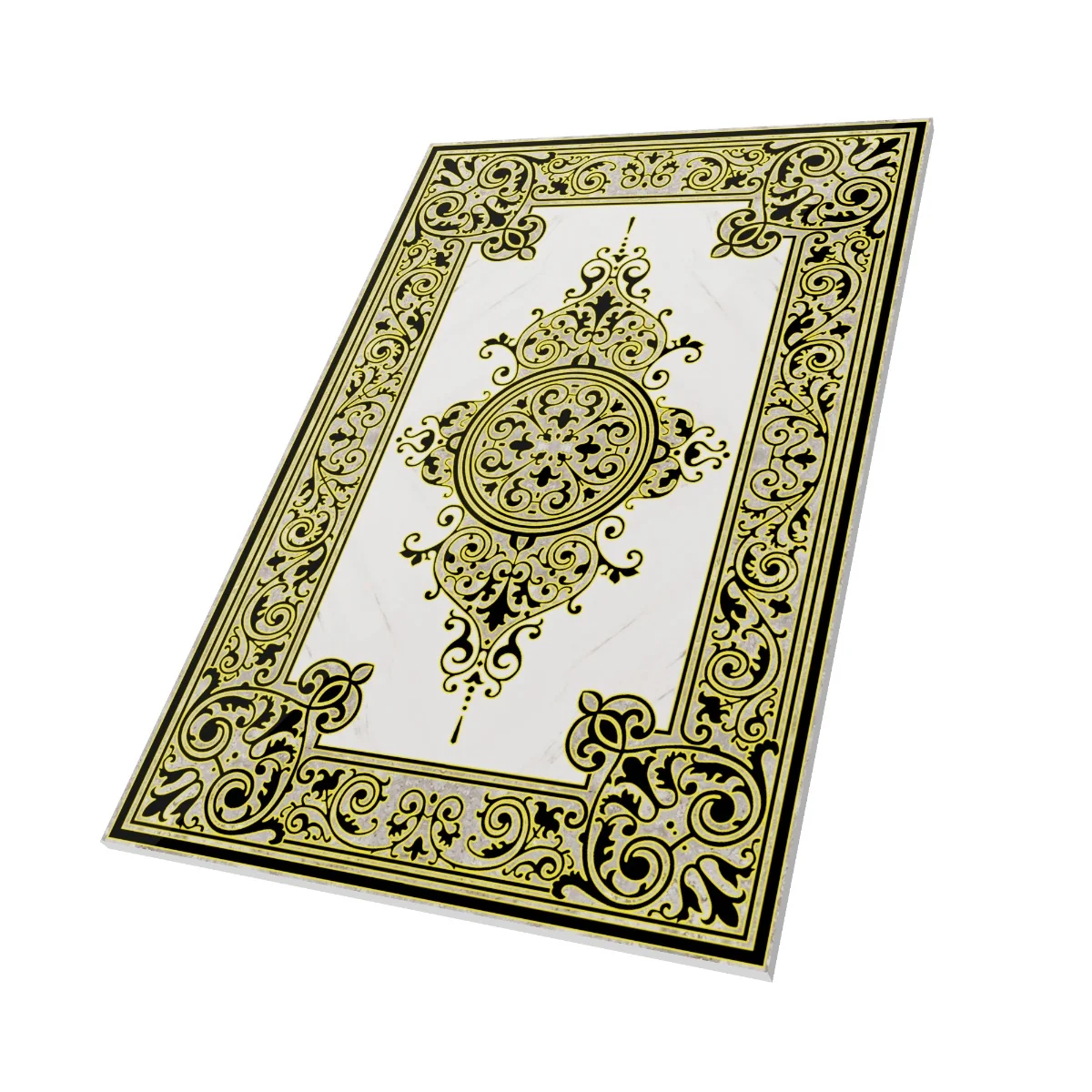 Gresie Decorativa / Covor Ceramic Baroque Zahra 1218616-1B 120X180 (6 Placi 60X60) Lucioasa