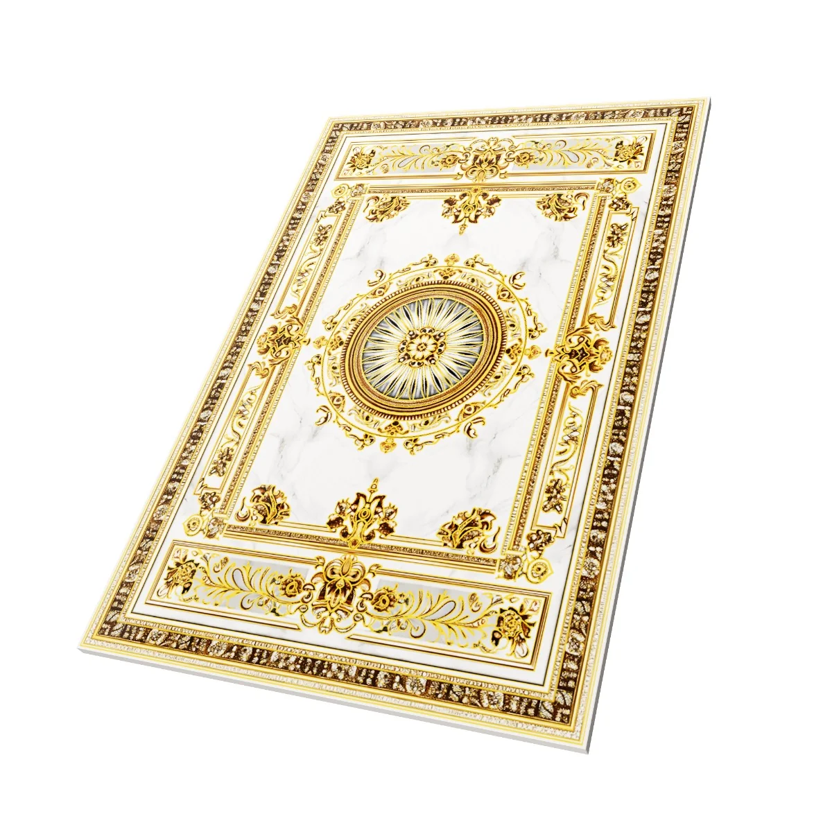 Gresie Decorativa / Covor Ceramic Baroque Juman 12182059-1B 120X180 (6 Placi 60X60) Lucioasa