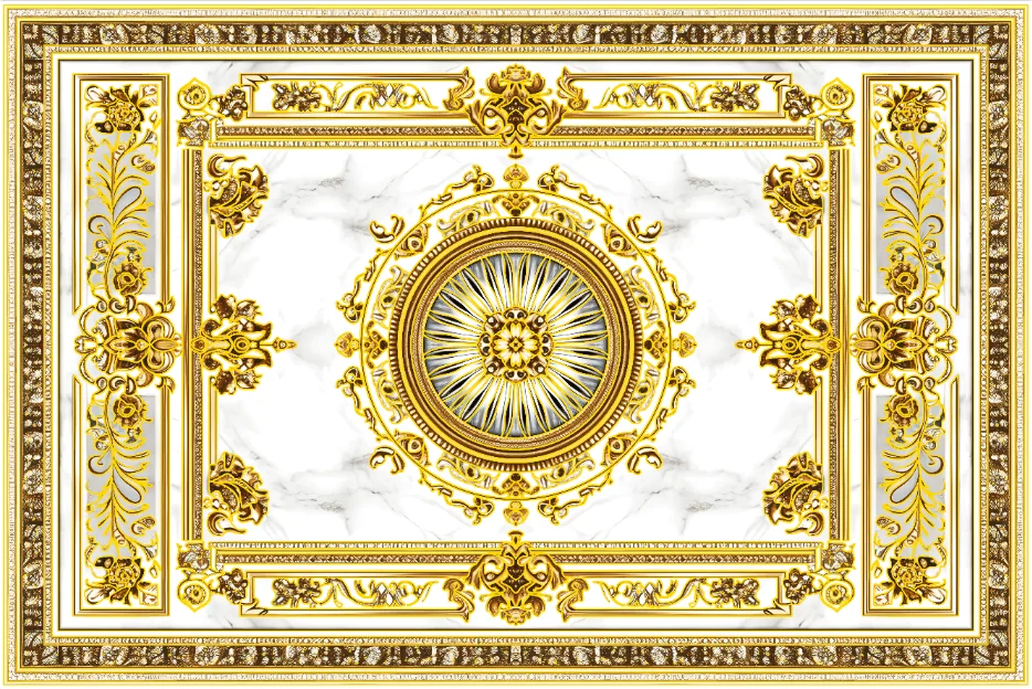 Gresie Decorativa / Covor Ceramic Baroque Juman 12182059-1B 120X180 (6 Placi 60X60) Lucioasa