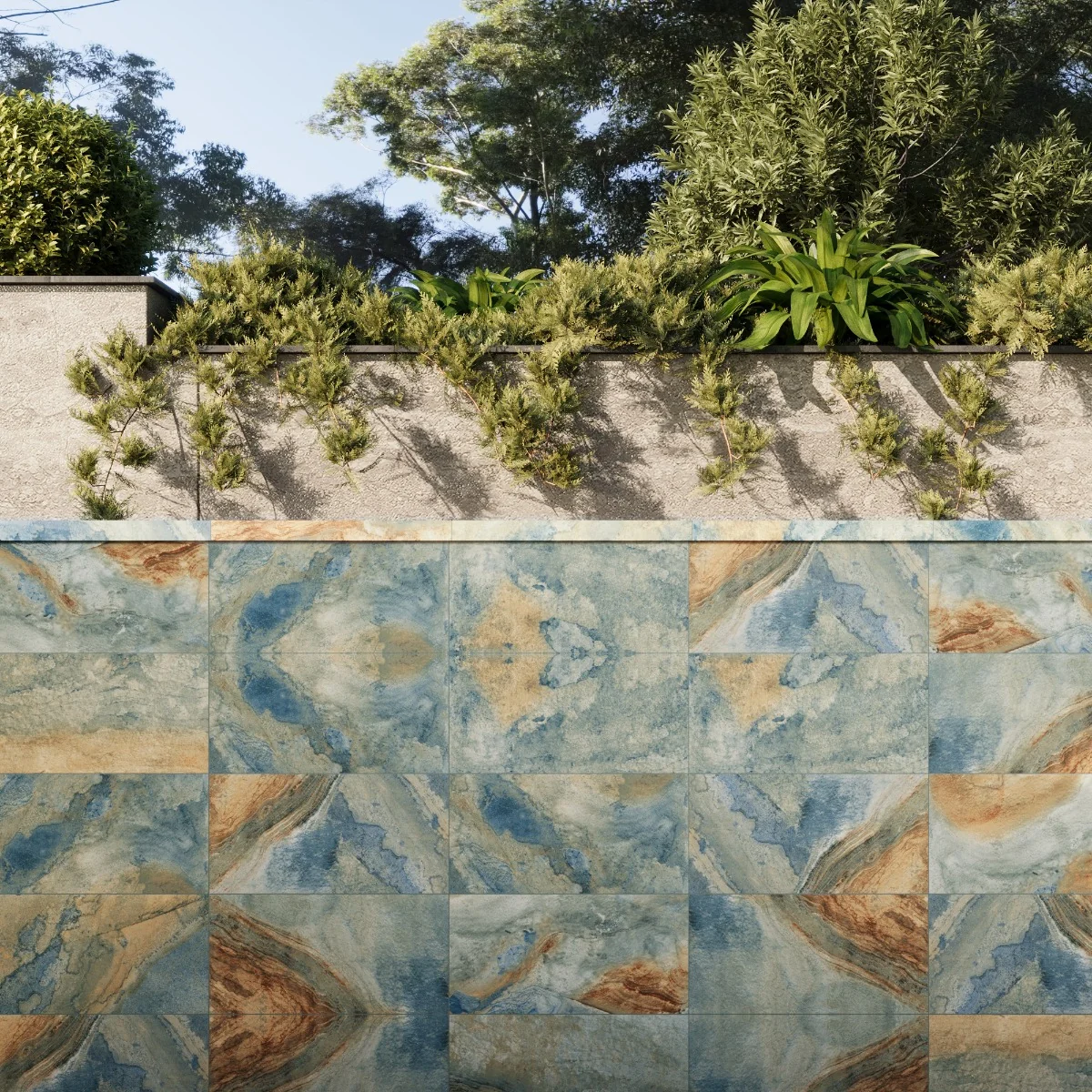 Gresie Antiderapanta Portelanata Pentru Piscina Portofino 30X60 Mata