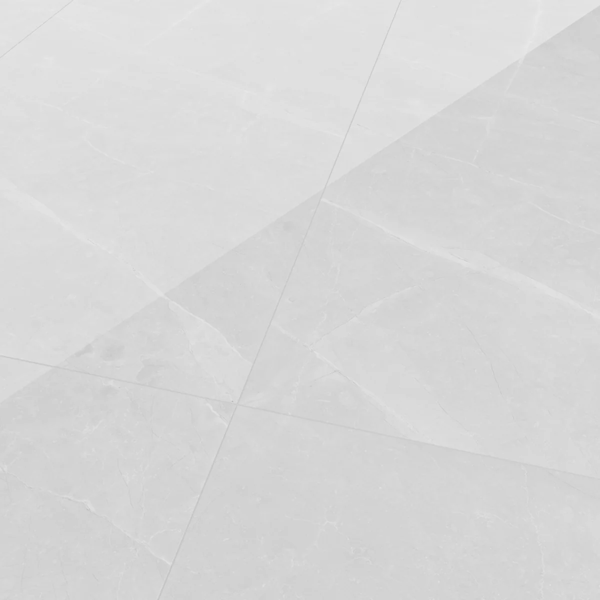 Gresie Exterior / Interior Portelanata Osmos White 60 x 120 cm Lucioasa Rectificata Tip Marmura