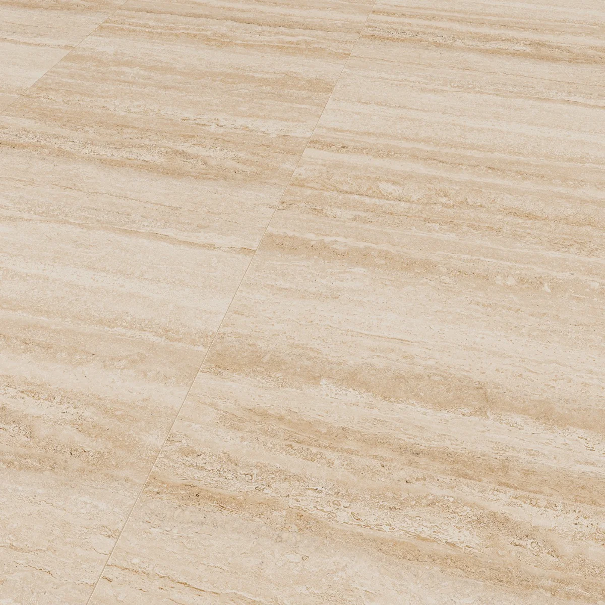 Gresie Antiderapanta Exterior / Interior Fiorito Travertine Beige 60X60X2 Mata Portelanata Rectificata Aspect Ciment