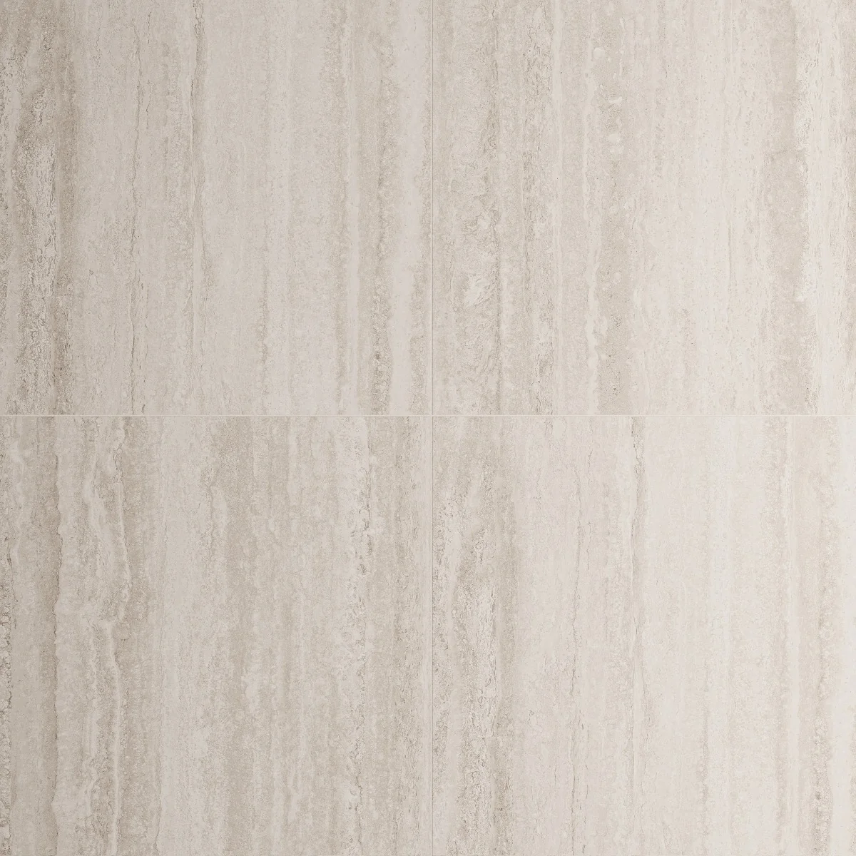 Gresie Antiderapanta Exterior / Interior Fiorito Travertine Silver 60X60X2 Mata Portelanata Rectificata Aspect Ciment