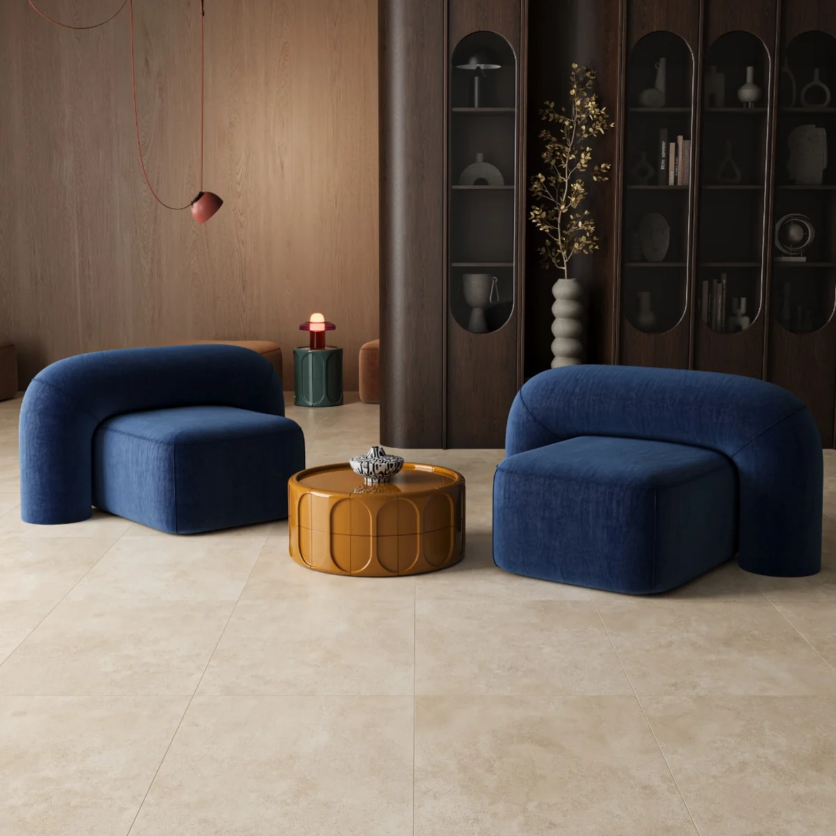 Gresie Antiderapanta Exterior / Interior Luna Sand 60X60X2 Mata Portelanata Rectificata Aspect Ciment