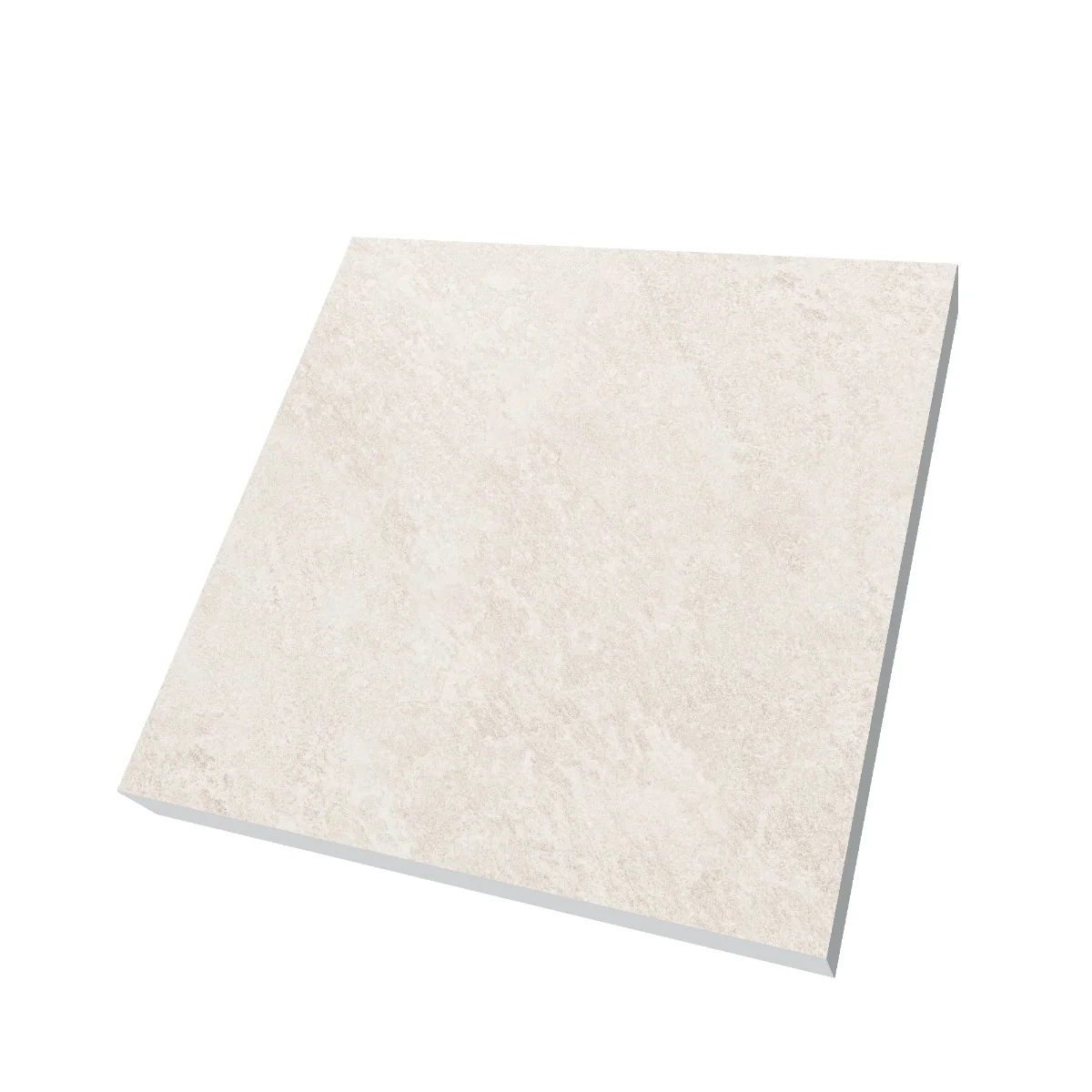 Gresie Antiderapantă Exterior / Interior Quartz White 60 x 60 x 2 Mată Porțelanată Rectificată Aspect Ciment