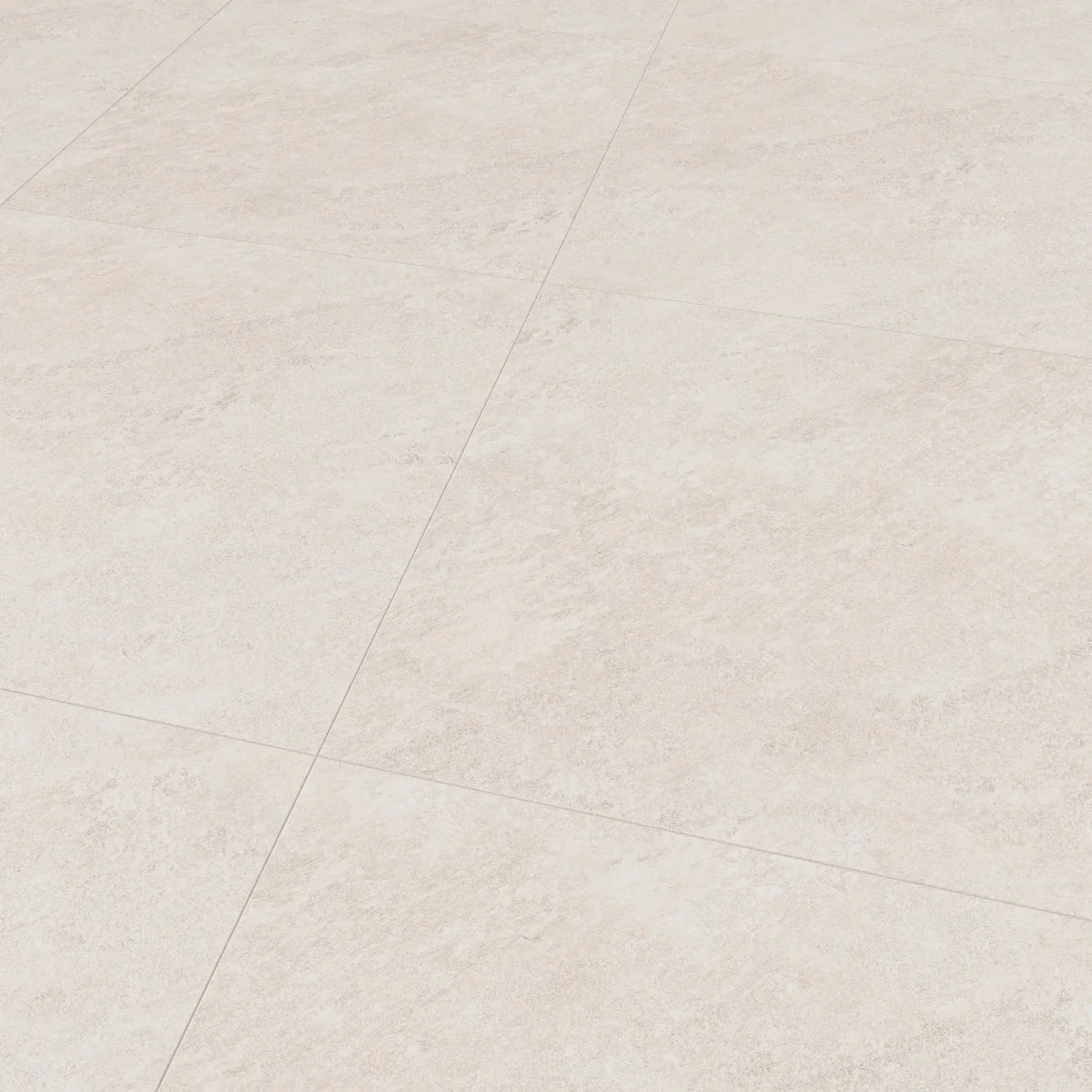 Gresie Antiderapantă Exterior / Interior Quartz White 60 x 60 x 2 Mată Porțelanată Rectificată Aspect Ciment