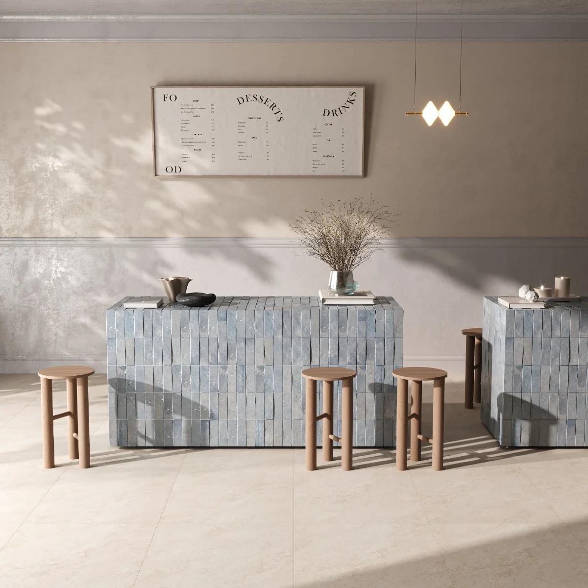 Gresie Antiderapanta Exterior / Interior Montana Beige 60X60X2 Cm Mata Portelanata Rectificata Aspect Ciment