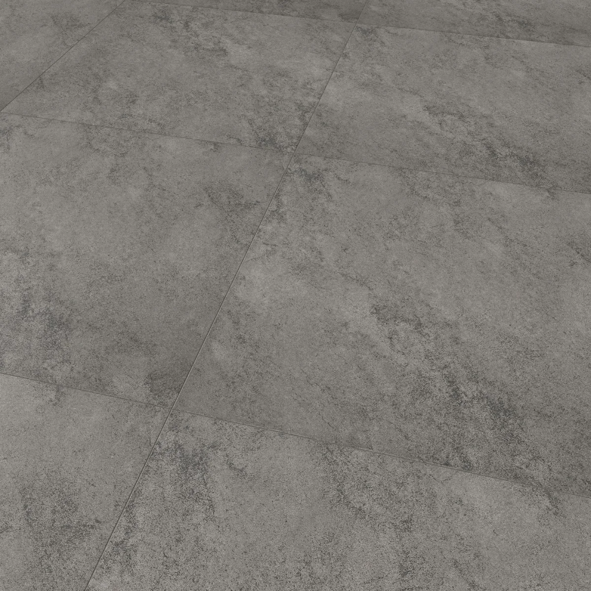 Gresie Antiderapanta Exterior / Interior Montana Grey 60X60X2 cm Mata Portelanata Rectificata Aspect Ciment