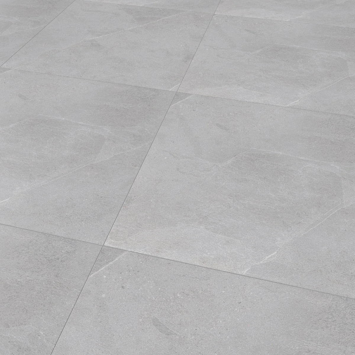 Gresie Antiderapanta Exterior / Interior Grande Silver 60X60X2 cm Mata Portelanata Rectificata Aspect Ciment