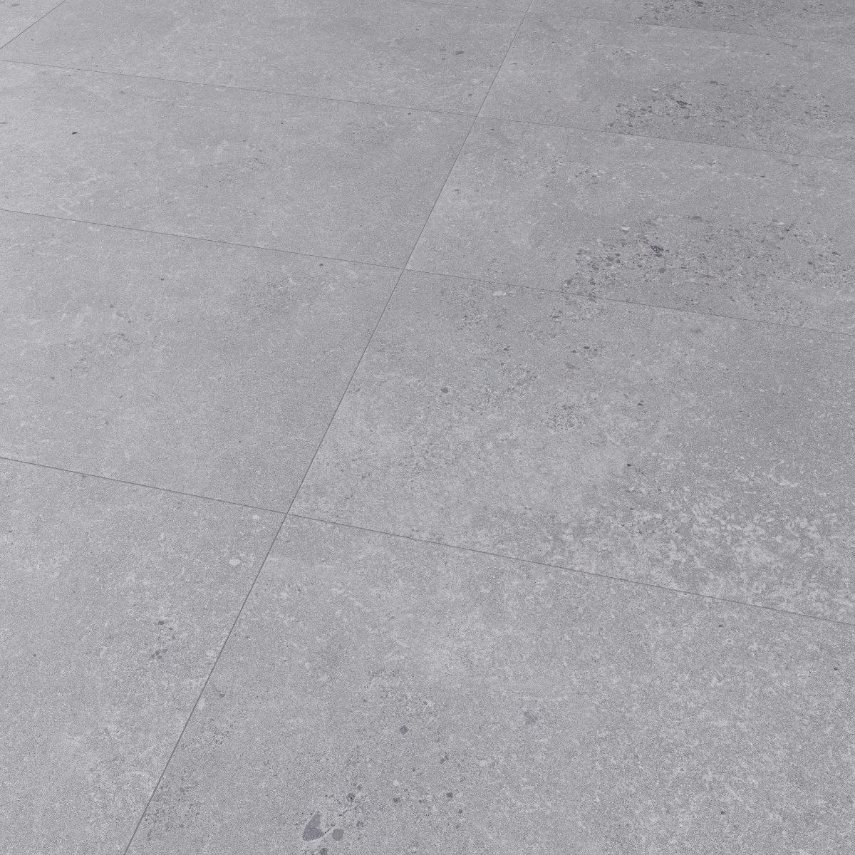 Gresie Exterior / Interior Antiderapanta Walk Grey 30 x 60 cm Mata Portelanata Aspect Ciment