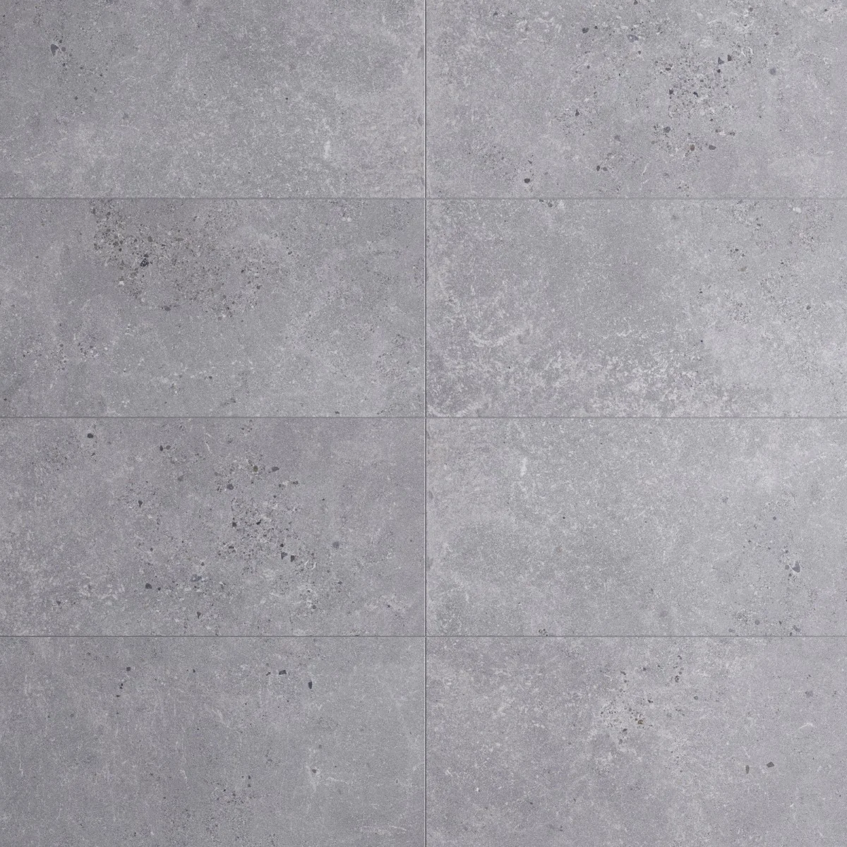 Gresie Exterior / Interior Antiderapanta Walk Grey 30 x 60 cm Mata Portelanata Aspect Ciment