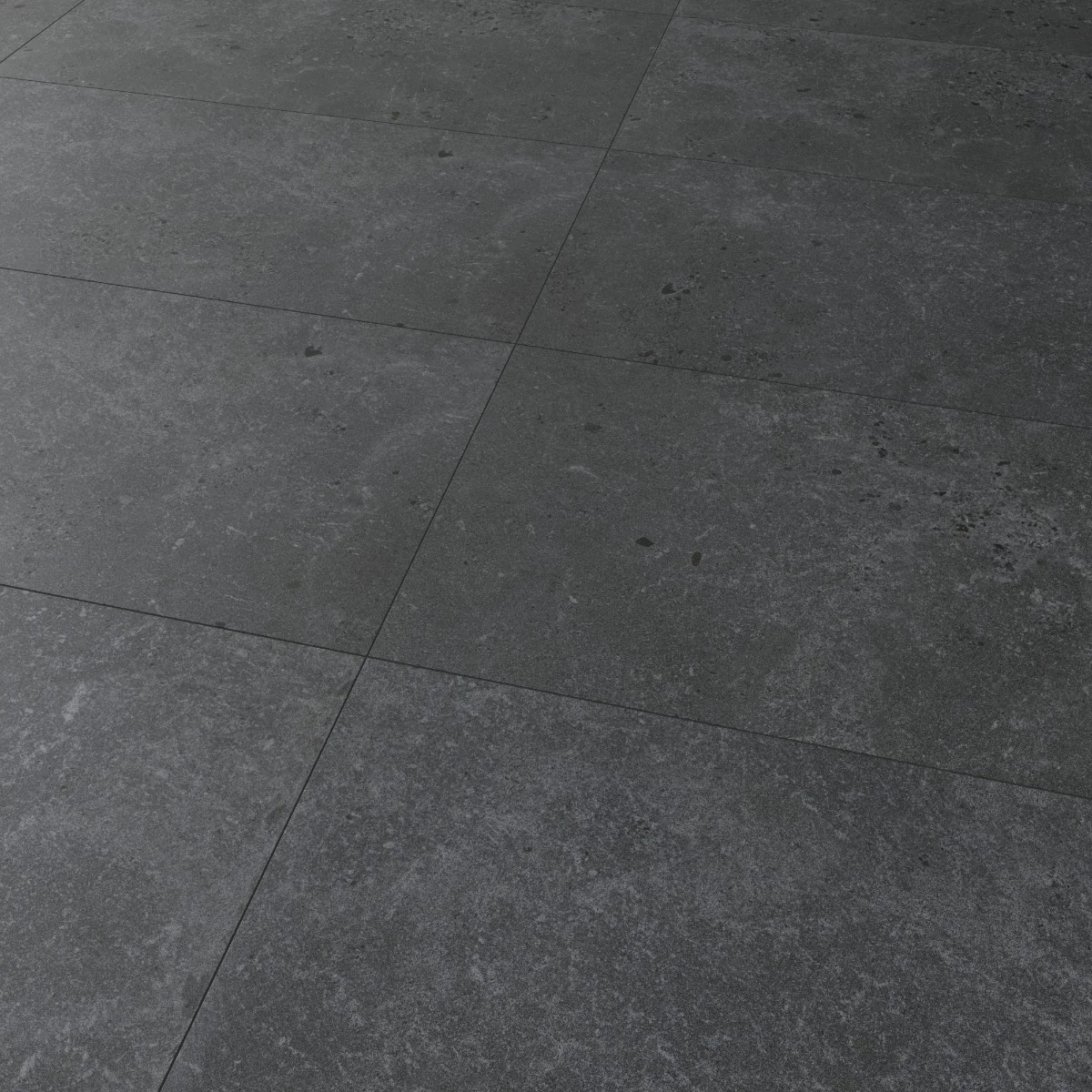 Gresie Exterior / Interior Antiderapanta Walk Anthracite 30 x 60 cm Mata Portelanata Aspect Ciment