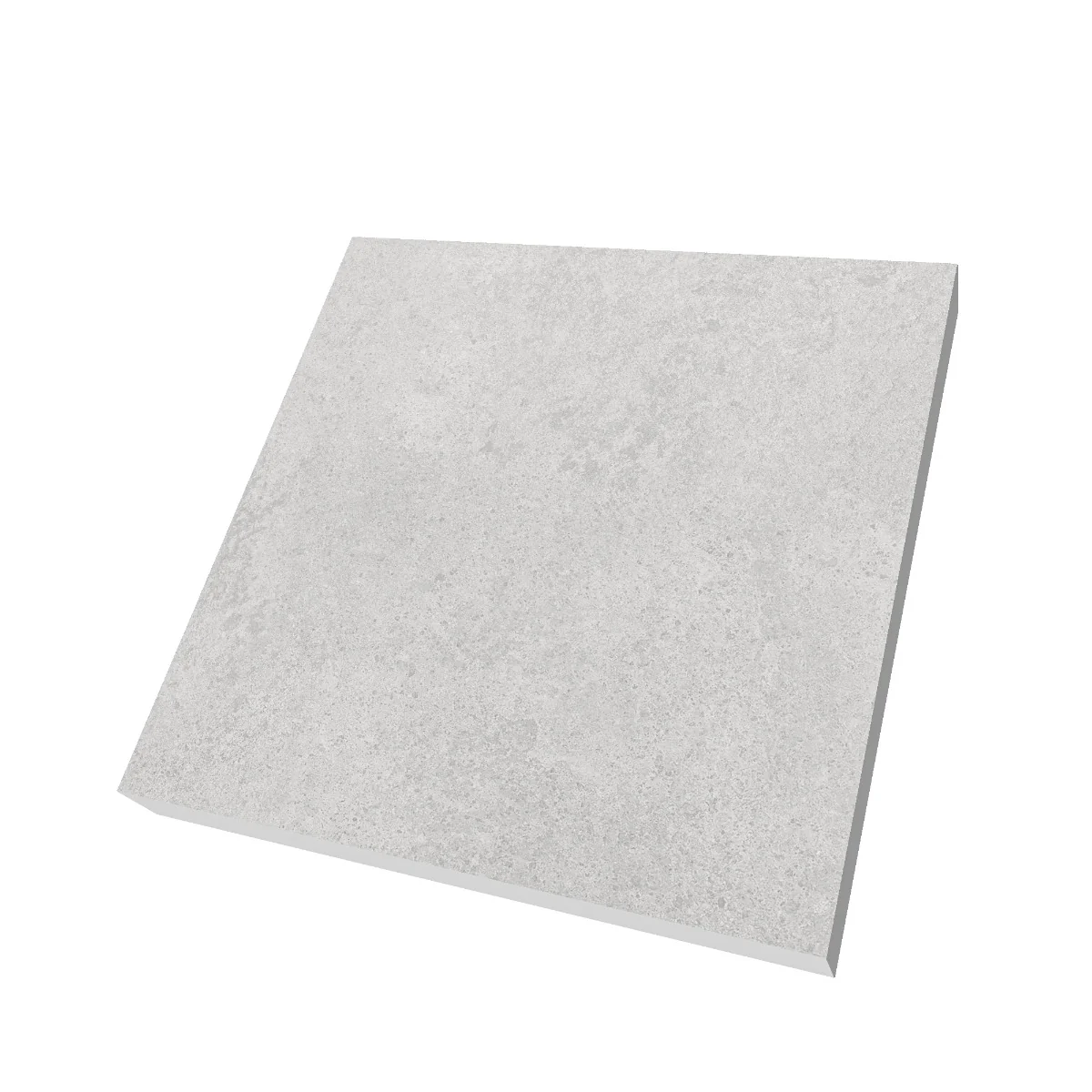 Gresie Exterior / Interior Antiderapanta Glem Bianco 60 x 60 Cm Mata Portelanata Rectificata Aspect Ciment