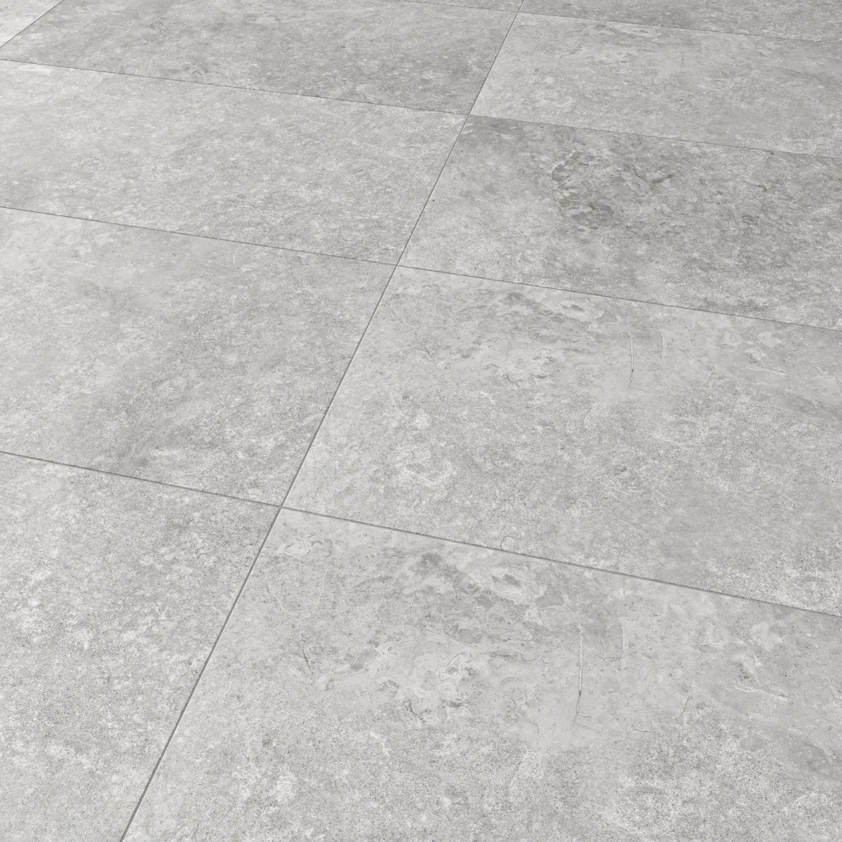 Gresie Exterior / Interior Portelanata Valley Grey 30 x 60 Cm Mata Aspect Ciment