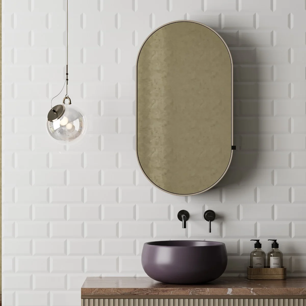 Faianta King Metro White 10x20 Cm Lucioasa