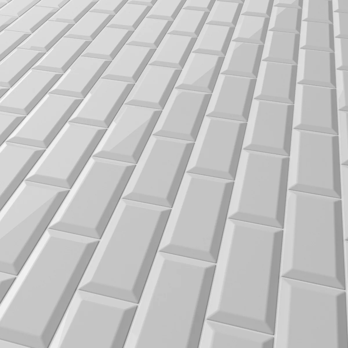 Faianta King Metro White 10x20 Cm Lucioasa