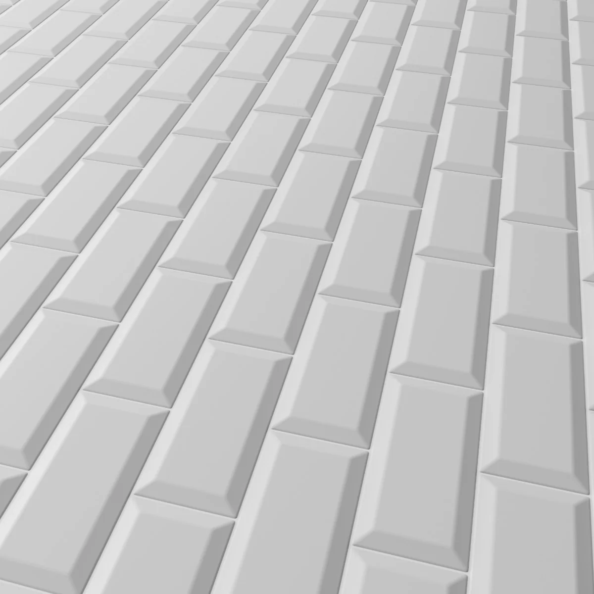 Faianta King Metro White 10 x 20 cm Mată