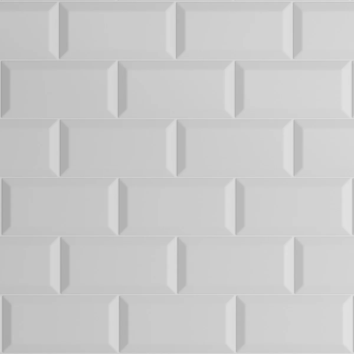 Faianta King Metro White 10 x 20 cm Mată