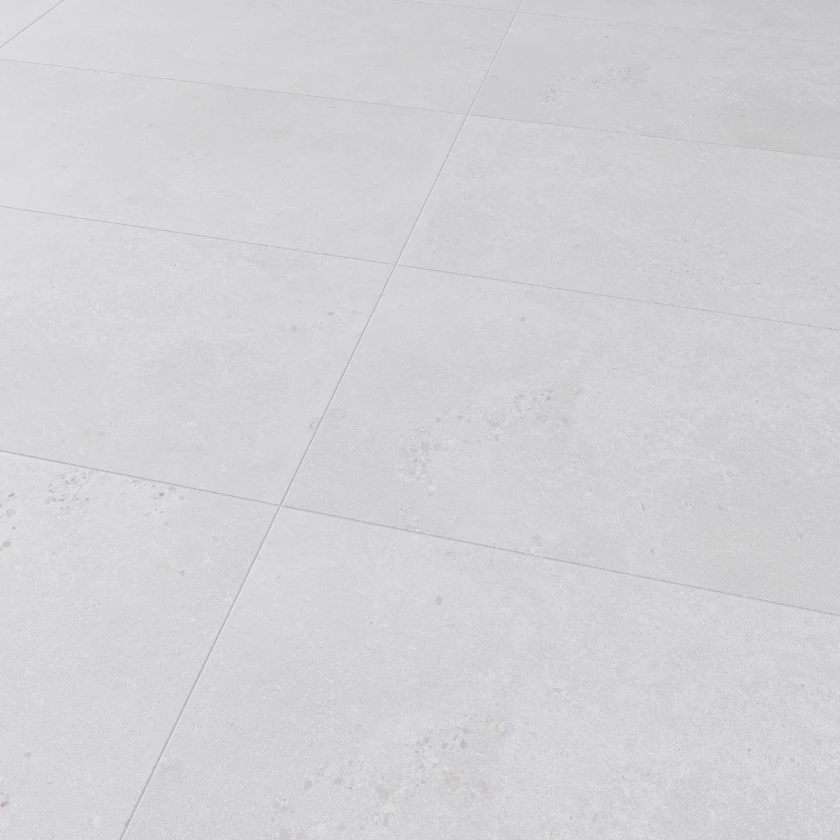 Gresie Antiderapanta Exterior / Interior Arabella Bianco 30 x 60 cm Mata Portelanata Aspect Ciment