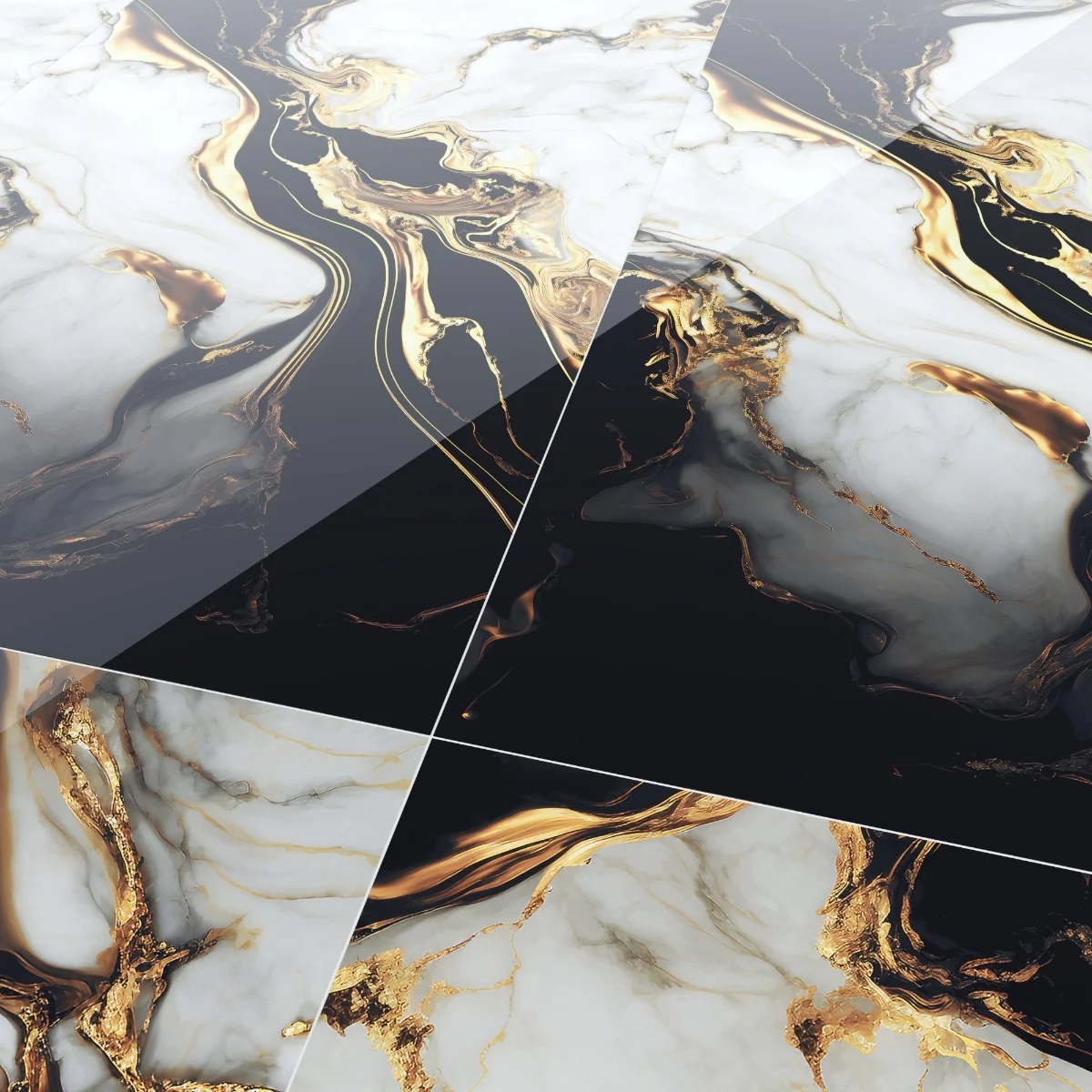 Gresie Portelanata Exterior / Interior Ruby Black 60 x 120 cm Lucioasa Rectificata Tip Marmura