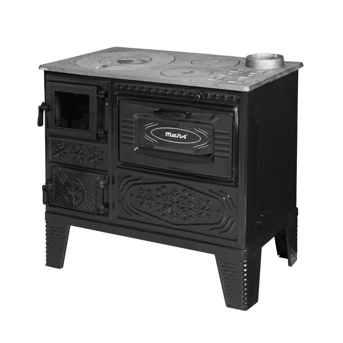Soba Pentru Gatit Phantasya TK-203 Negru Lucios 7.8 KW Dreapta