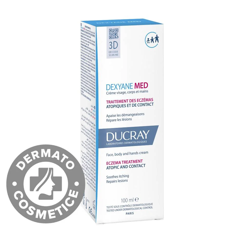 Crema reparatoare si calmanta Dexyane MED, 100 ml, Ducray