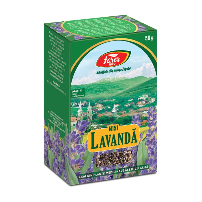 Ceai de lavanda, 50g, Fares